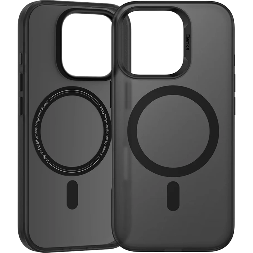 Чехол Benks Lucid Armor Case with MagSafe для iPhone 16 Pro Max Black фото 5