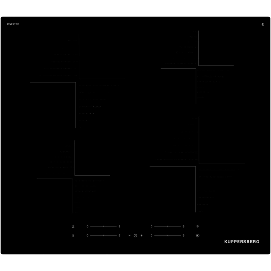 Индукционная варочная панель Kuppersberg ICI 606 Black фото 2
